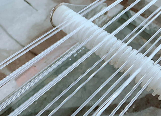 出料均勻，不斷條。