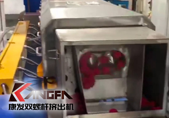 康發(fā)雙螺桿擠出機(jī)85-200電纜料生產(chǎn)線(xiàn) PLC控制 維護(hù)方便 效率更高 設(shè)計(jì)合理 使用范圍廣泛