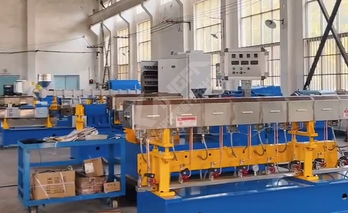 JSH標準化雙螺桿擠出機組源頭廠家 JSH-60、JSH-60A、JSH-75、JSH-95等主力擠出造粒設備機型廠家直供