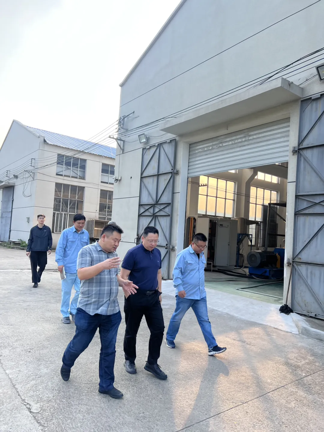 歡迎中石化李明豐董事長一行蒞臨康發(fā)指導