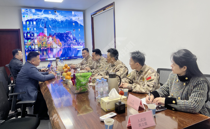 精準(zhǔn)調(diào)查 深挖潛力 六合區(qū)人武部走訪康發(fā)雙螺桿擠出機(jī)等葛塘街道重點(diǎn)企業(yè)